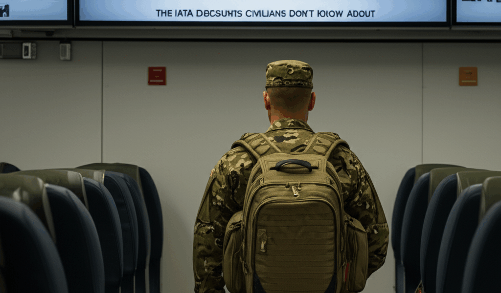 Military Airfare Rates: The IATA Discounts Civilians Don’t Know About