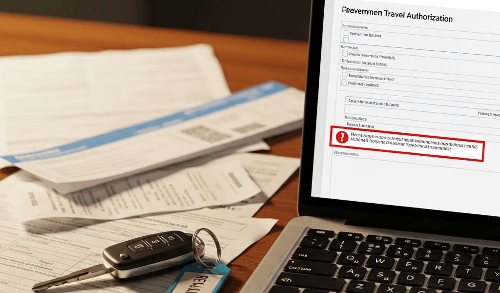TDY Rental Car Denied in DTS How to Fix It