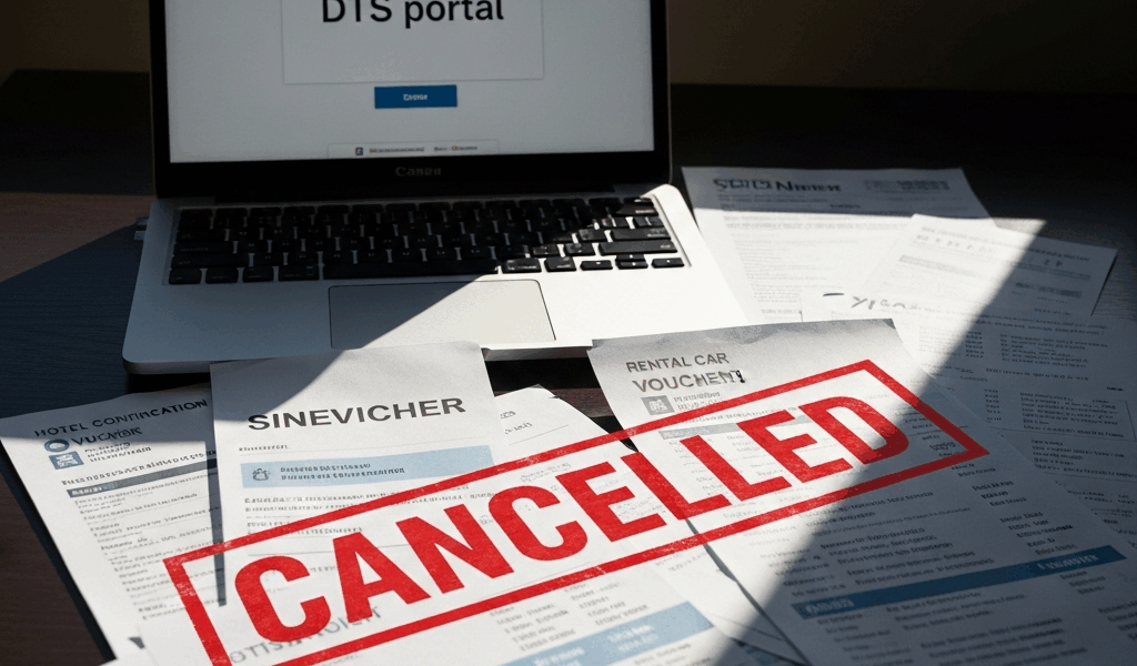 TDY Cancelled After You Already Booked What To Do