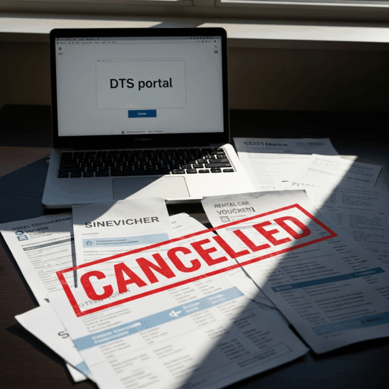 TDY Cancelled After You Already Booked What To Do