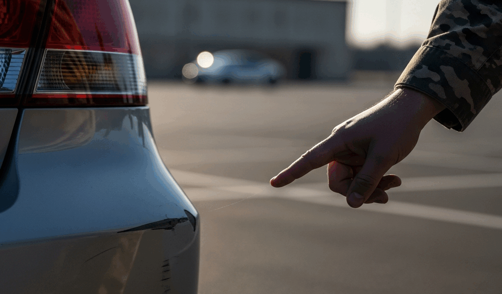 Professional photograph related to: Rental Car Damage on TDY — Who Pays and What to Do. High quality