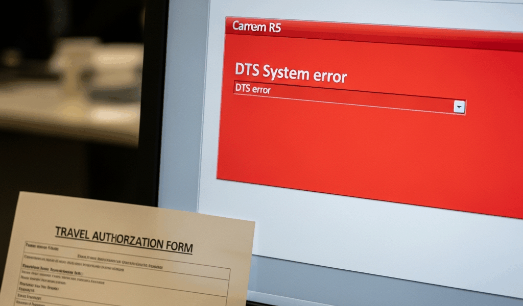 DTS Authorization Errors That Block Your TDY Orders